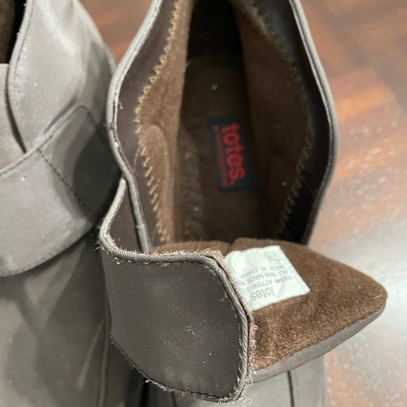 Totos women’s brown winter Ankle Boots size 7M - Picture 4 of 7